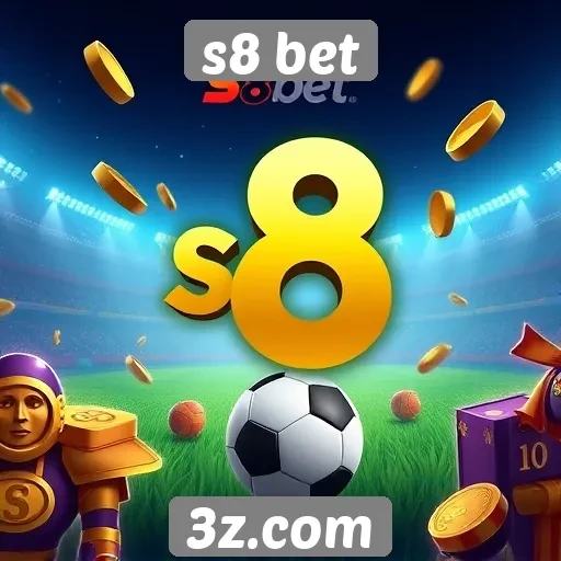 Variedade de jogos disponíveis no site s8 bet